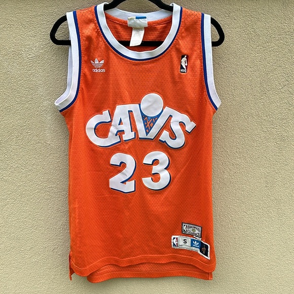 Vintage NBA Adidas Hardwood Classics🔥 Cleveland Cavs Lebron James Jersey - Picture 8 of 8
